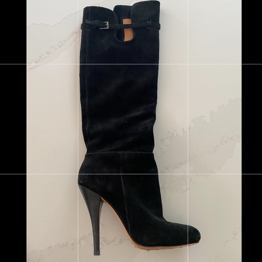 Circa Joan & David Suede Knee Boots